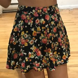 floral skirt